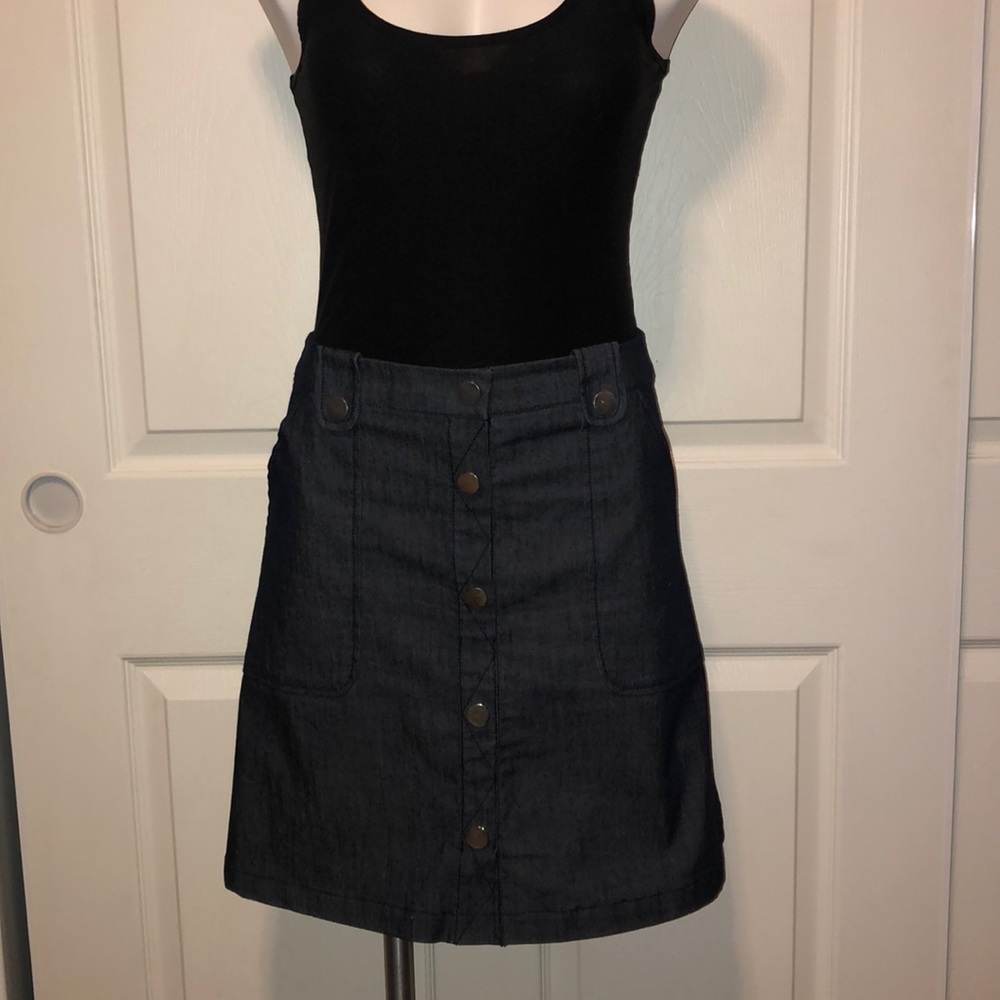 New York & Company Denim Skirt - Picture 7 of 7